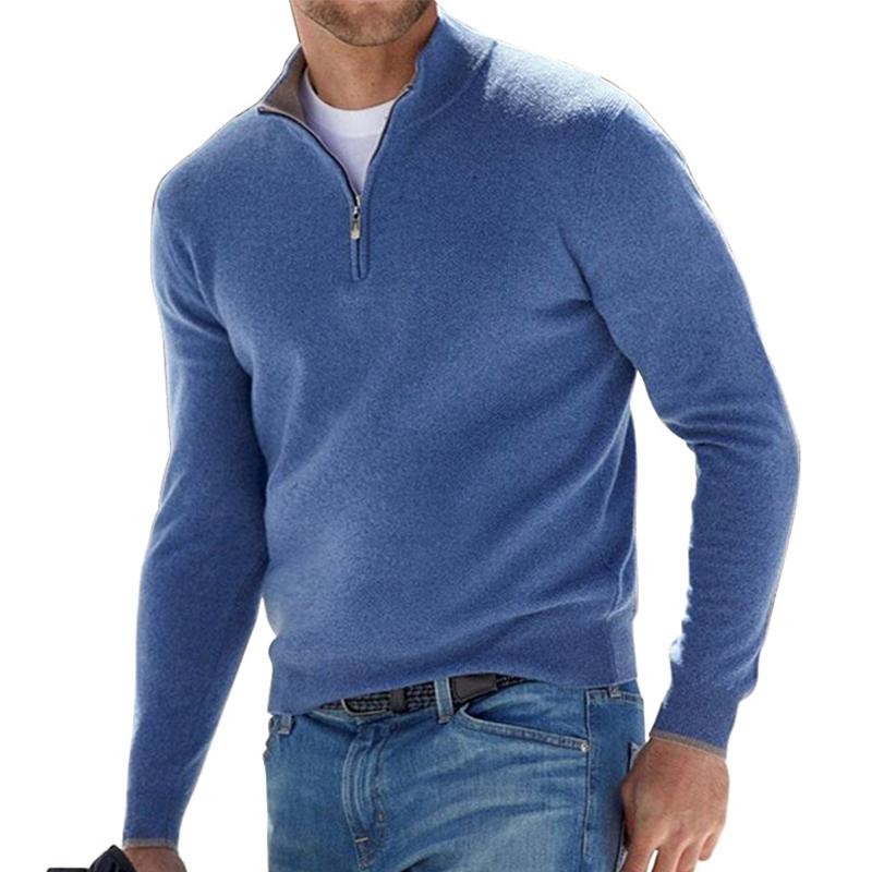 Eleganter Pullover mit Halbreißverschluss für Stilbewusste 5