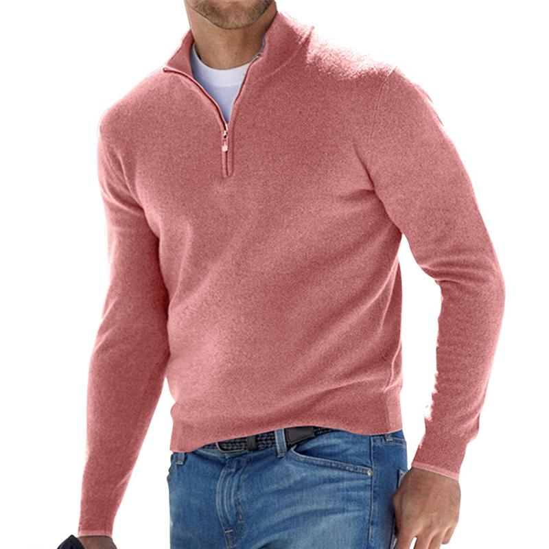 Eleganter Pullover mit Halbreißverschluss für Stilbewusste 7