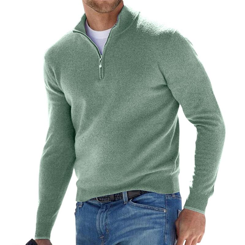 Eleganter Pullover mit Halbreißverschluss für Stilbewusste 9