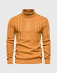 Eleganter Rollkragenpullover mit Streifen 3