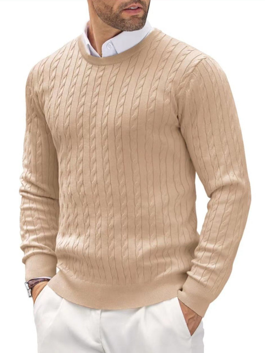 Eleganter Slim Fit Herrenpullover für jeden Anlass 0