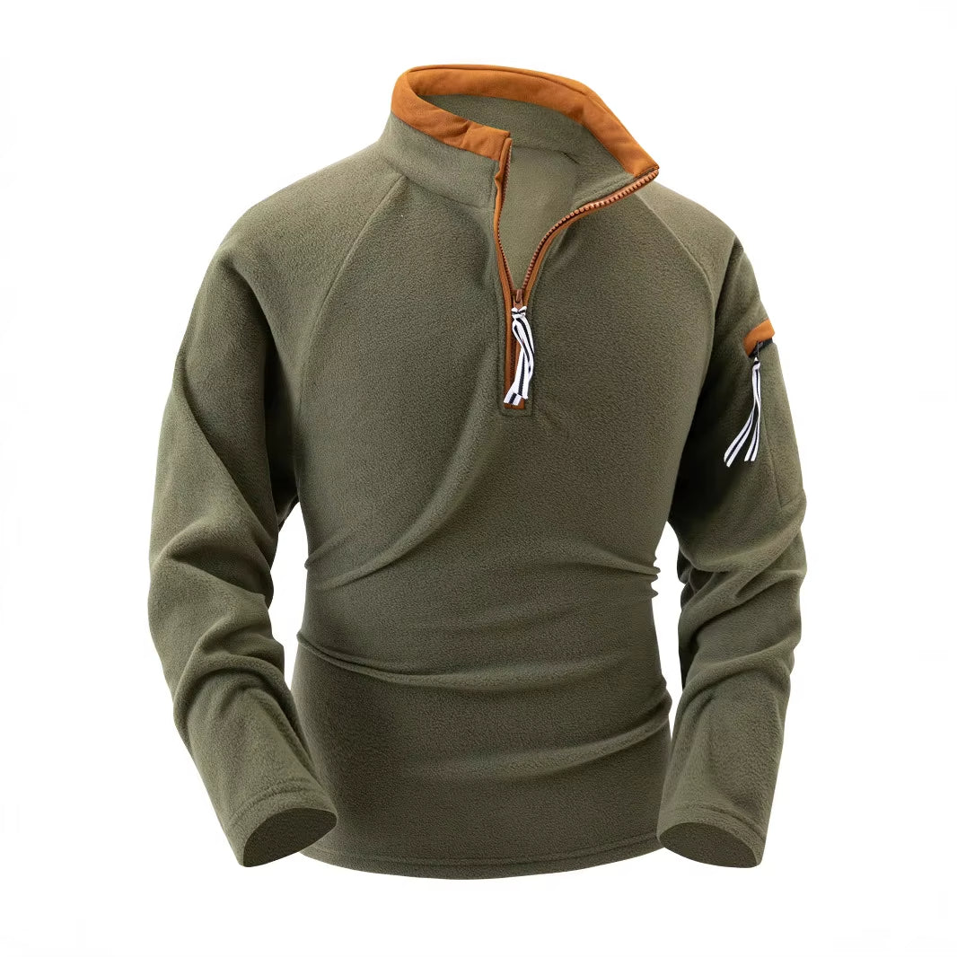 Eleganter Stehkragenpullover für Stilvolle Herren 3