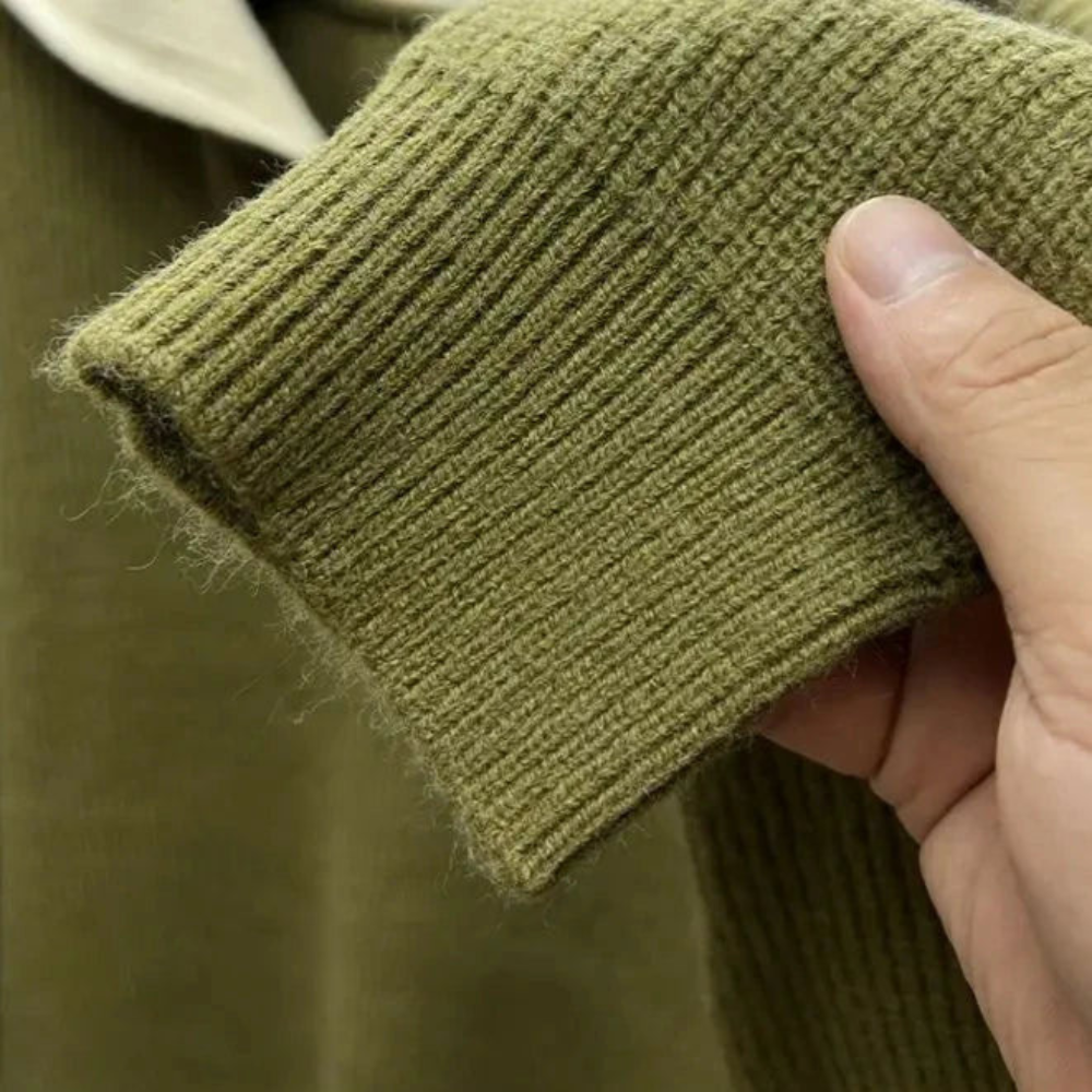 Eleganter Stehkragenpullover mit Reißverschluss 8