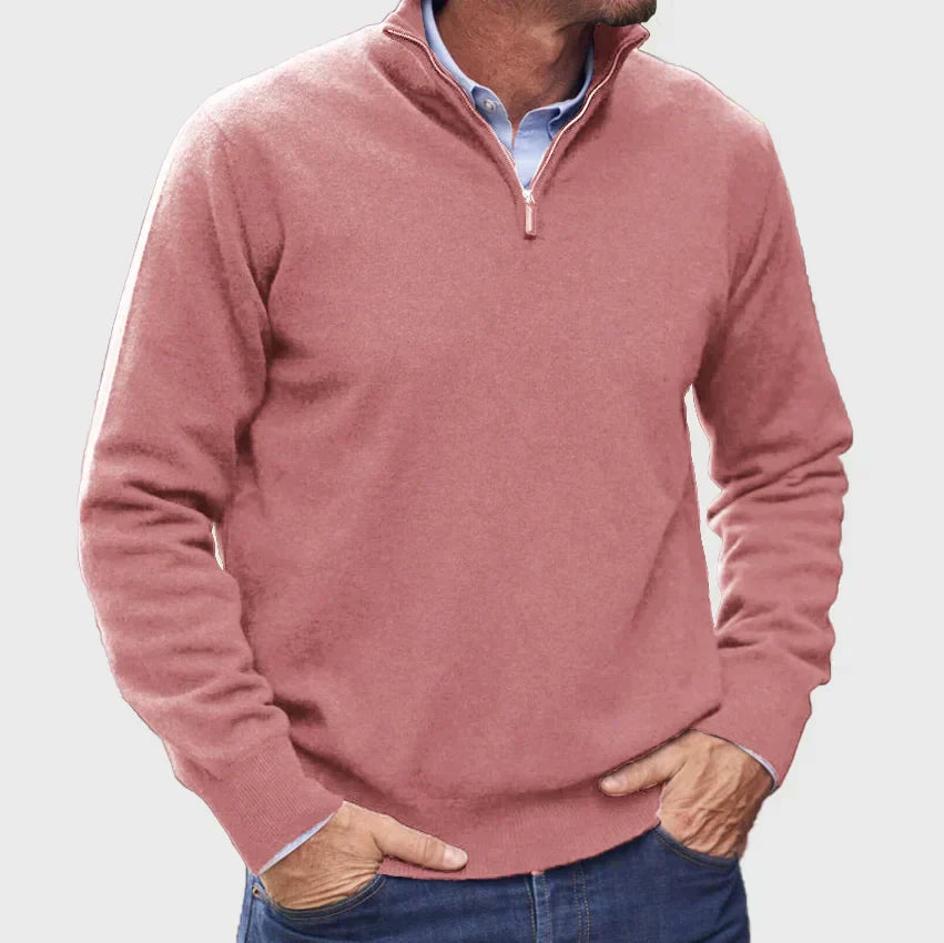 Eleganter Strickpullover mit Raffiniertem Stehkragen 5