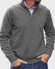 Eleganter Strickpullover mit Raffiniertem Stehkragen 7