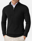 Eleganter Strickpullover mit Reißverschluss für Stilbewusste 0