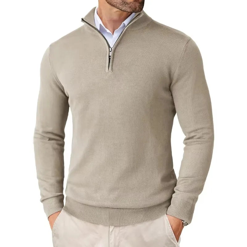 Eleganter Strickpullover mit Reißverschluss für Stilbewusste 10