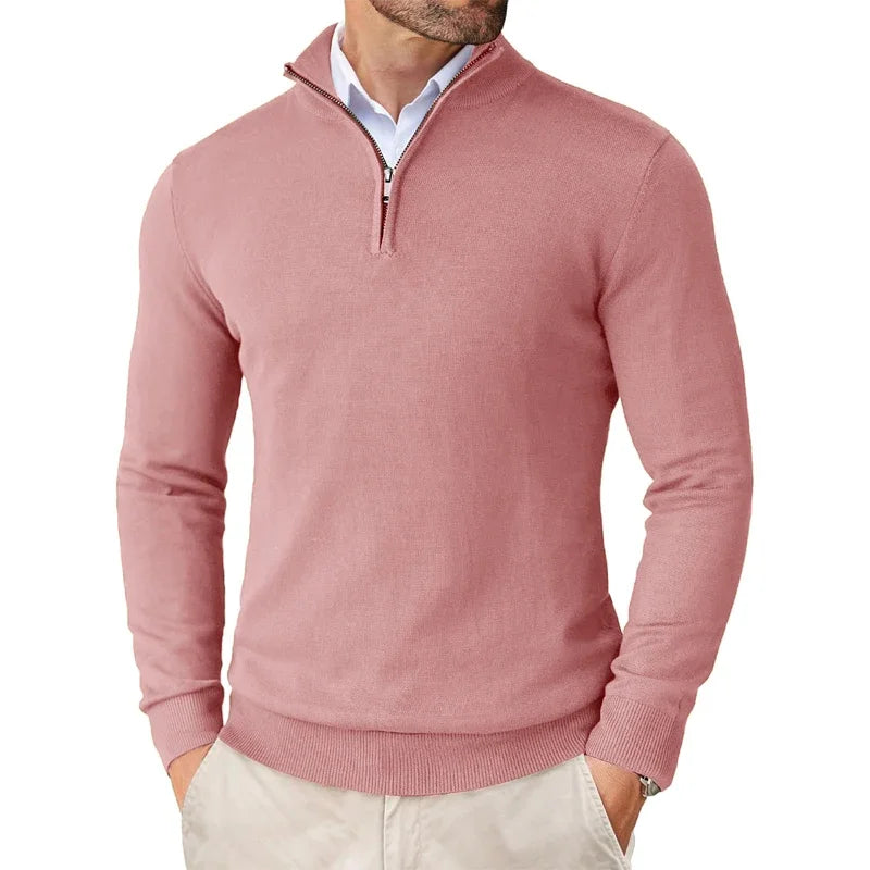Eleganter Strickpullover mit Reißverschluss für Stilbewusste 4