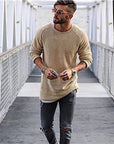 Eleganter Strickpullover mit langem Arm 2