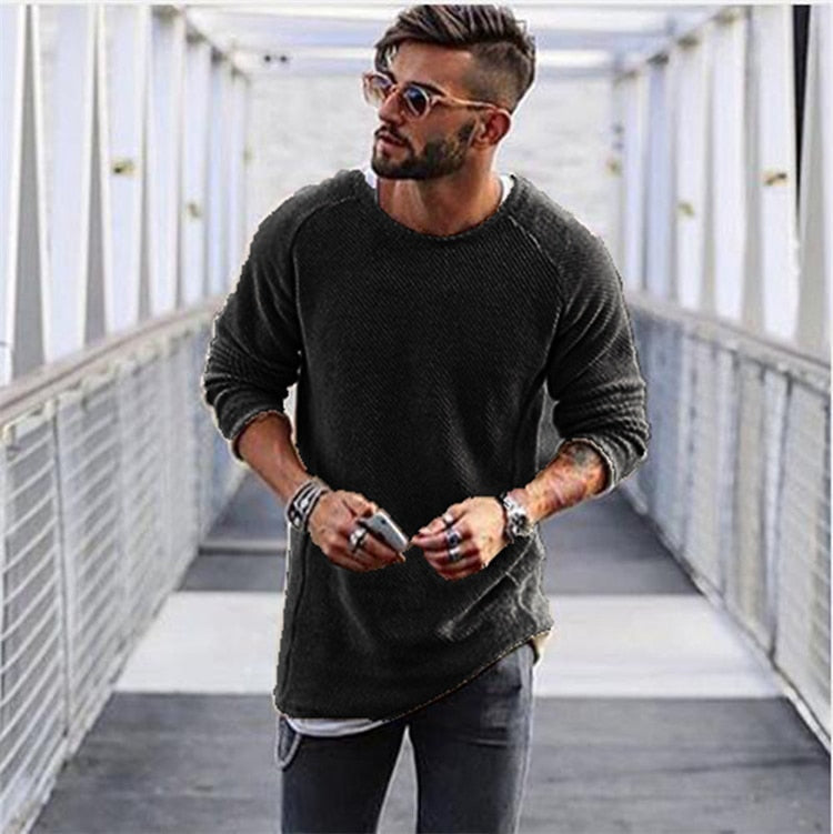 Eleganter Strickpullover mit langem Arm 6