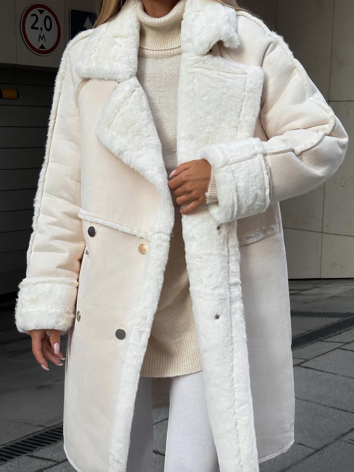 Eleganter Teddy-Mantel für stilvolle Wintertage 1
