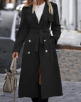 Eleganter Trenchcoat Damen Schwarz für Stilvolle Auftritte 0