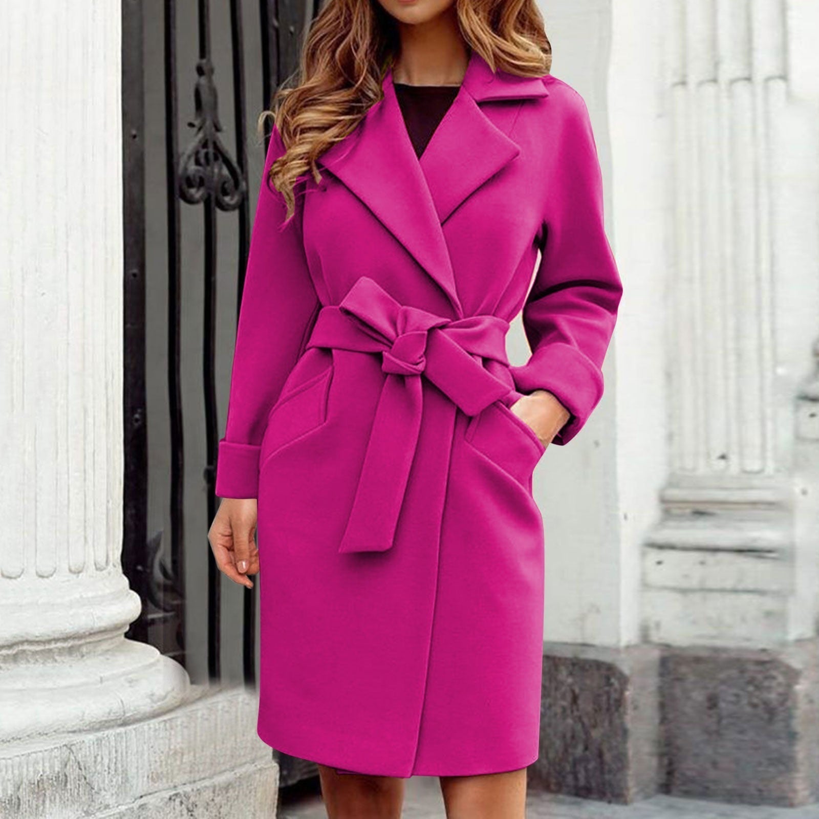 Eleganter Trenchcoat in Beige für Stilbewusste 0
