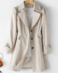 Eleganter Trenchcoat in Beige für Stilvolle Tage 1