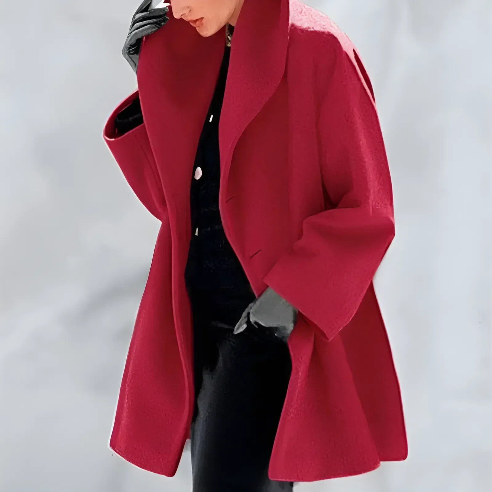 Eleganter Trenchcoat in Beige für Wintertage 2