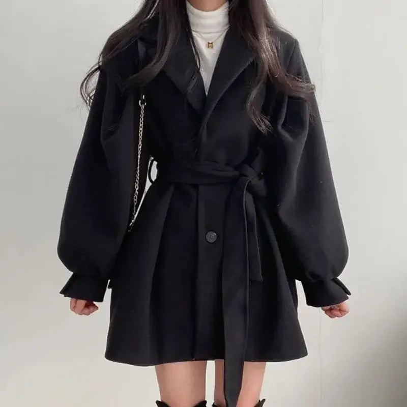 Eleganter Trenchcoat mit Gürtel für besondere Anlässe 0