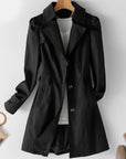 Eleganter Trenchcoat mit Kapuze für jede Gelegenheit 2