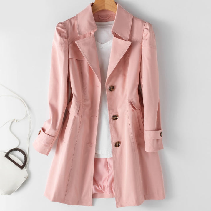 Eleganter Trenchcoat mit Kapuze für jede Gelegenheit 3