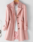 Eleganter Trenchcoat mit Kapuze für jede Gelegenheit 3