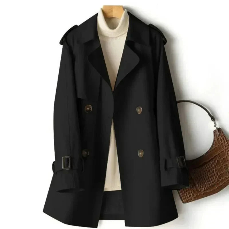 Eleganter Trenchcoat mit tailliertem Schnitt 0