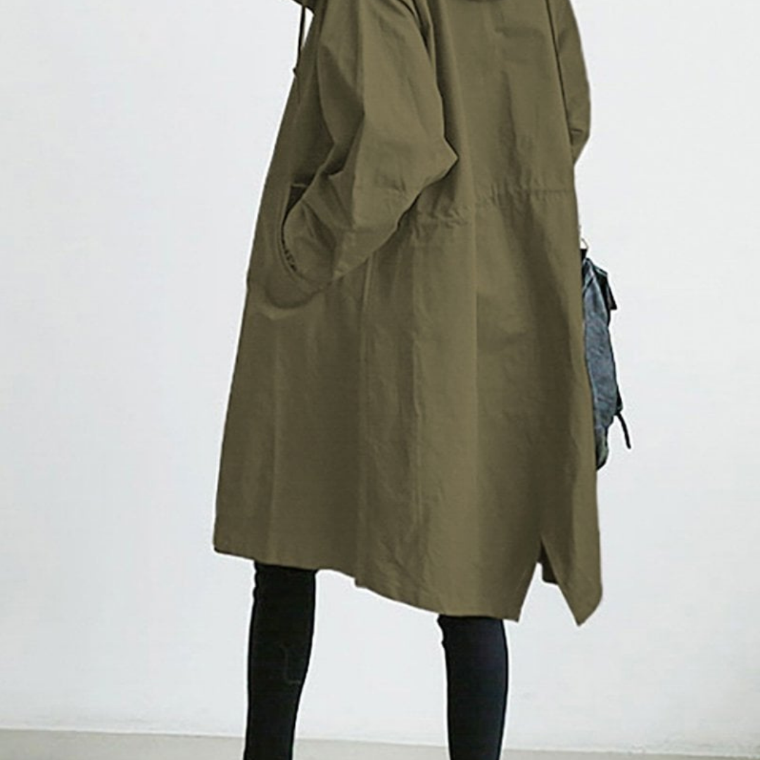 Eleganter Trenchcoat mit wasserdichtem Design 2