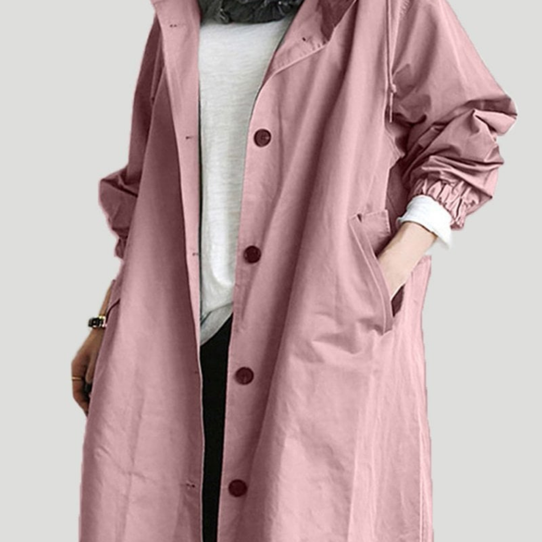 Eleganter Trenchcoat mit wasserdichtem Design 5