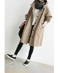 Eleganter Trenchcoat mit wasserdichtem Design 7