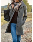Eleganter Winter-Trenchcoat mit schmeichelnder Silhouette 0