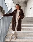 Eleganter Wintermantel mit flauschigem Komfort 2
