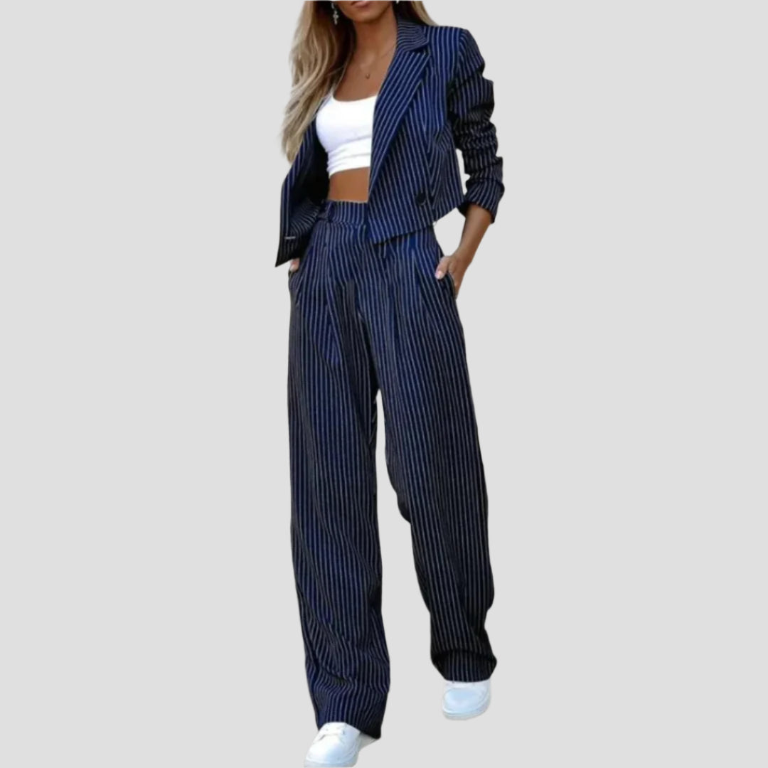 Elegantes Blazer-Hosen-Set für Damen – Stilvoll und Vielseitig für Jeden Anlass 1