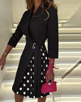 Elegantes Blazerkleid mit Gekerbtem Kragen – Feminine Silhouette für Besondere Anlässe 2