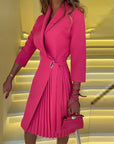 Elegantes Blazerkleid mit Gekerbtem Kragen – Feminine Silhouette für Besondere Anlässe 3