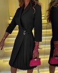 Elegantes Blazerkleid mit Gekerbtem Kragen – Feminine Silhouette für Besondere Anlässe 5