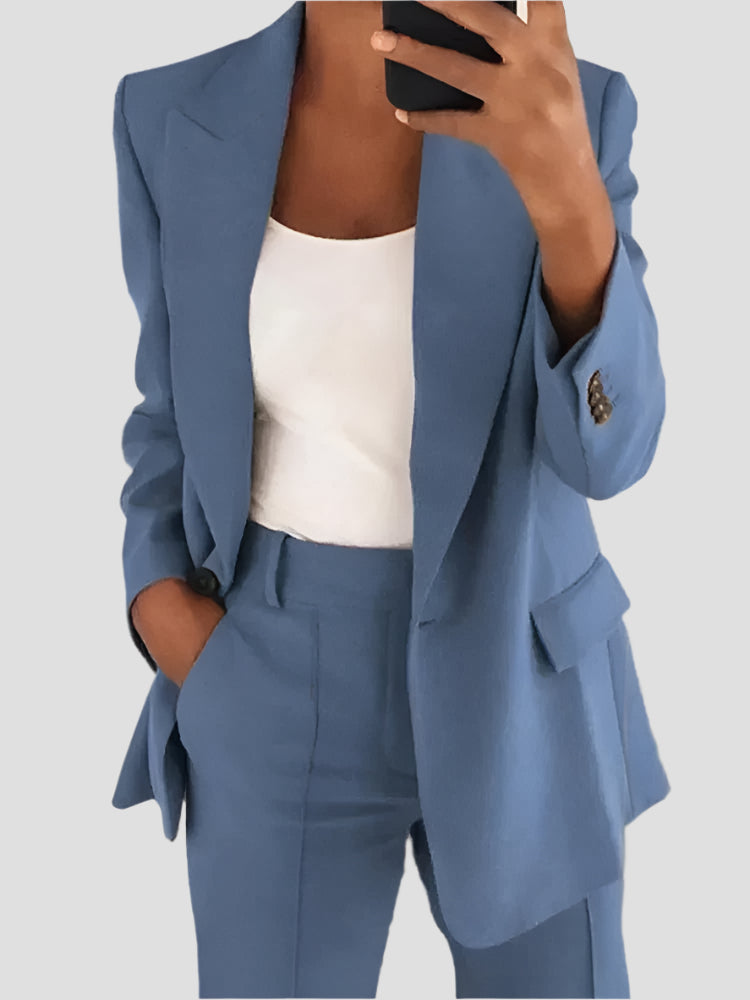 Elegantes Damen Anzug Set – Zweiteiliges Outfit für Büro und besondere Anlässe 1