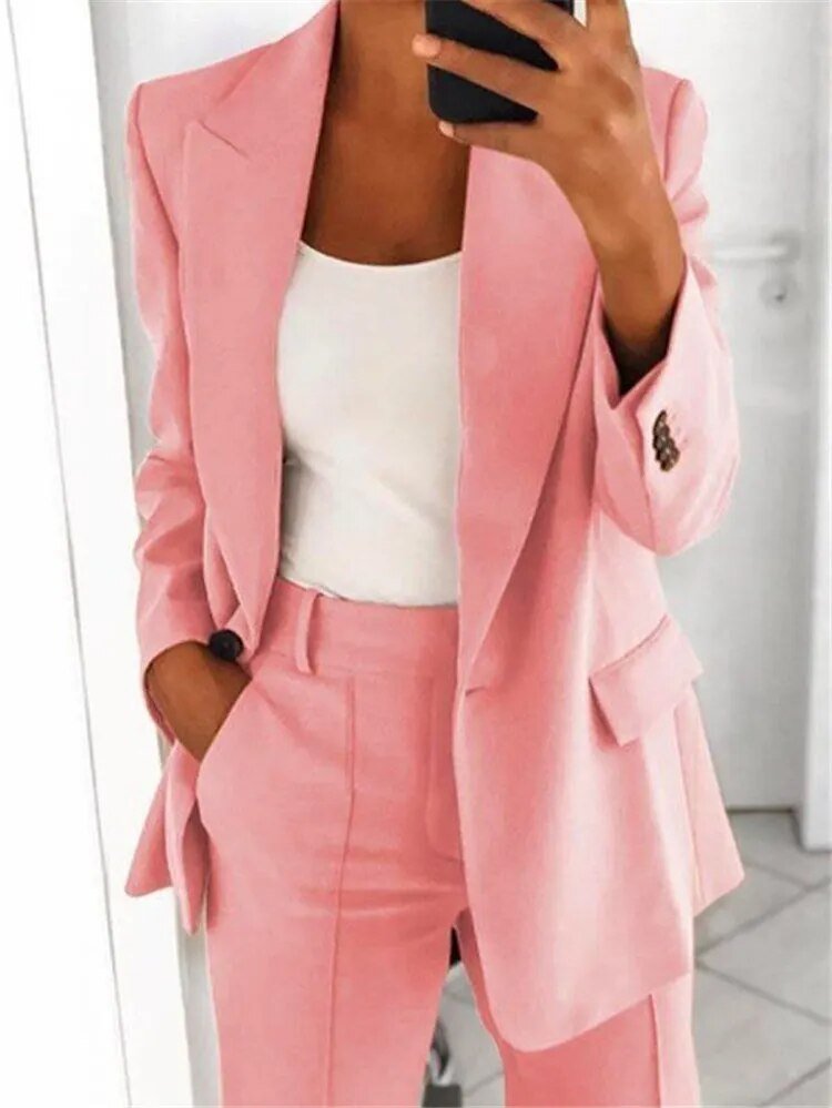 Elegantes Damen Anzug Set – Zweiteiliges Outfit für Büro und besondere Anlässe 5