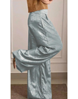Elegantes Damen Anzug Set aus Atmungsaktivem Stoff – Zweiteilig für Büro und Freizeit 2