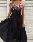 Elegantes Damen Chiffon Partykleid für Hochzeiten und besondere Anlässe – Leicht und stilvoll 2