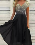 Elegantes Damen Chiffon Partykleid für Hochzeiten und besondere Anlässe – Leicht und stilvoll 3