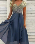 Elegantes Damen Chiffon Partykleid für Hochzeiten und besondere Anlässe – Leicht und stilvoll 6