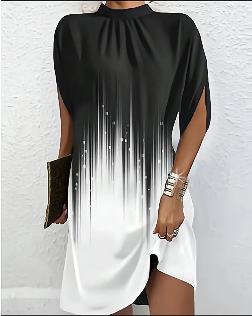 Elegantes Damen Kleid mit Taillierter Silhouette und Rundhalsausschnitt – Vielseitig für jeden Anlass 10