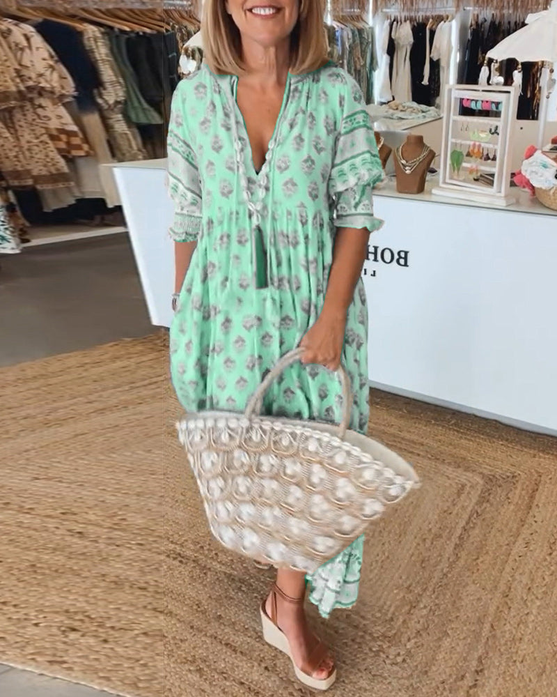 Elegantes Sommerkleid für Damen aus leichtem Stoff – Ideal für jeden Anlass 3