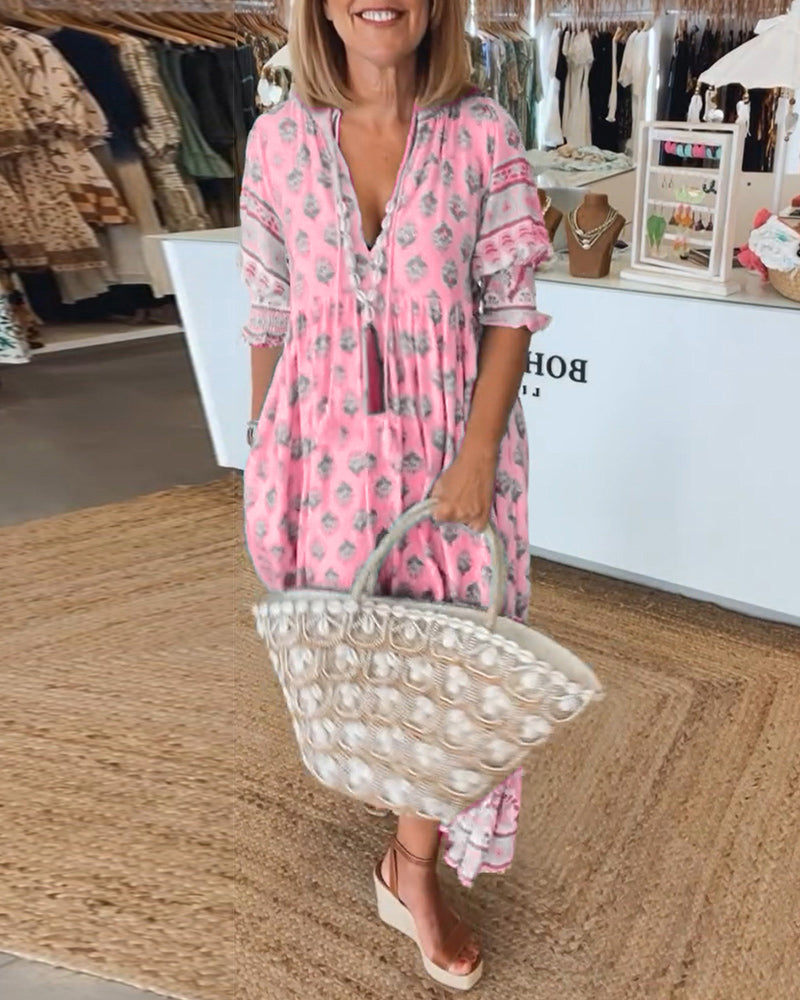 Elegantes Sommerkleid für Damen aus leichtem Stoff – Ideal für jeden Anlass 4