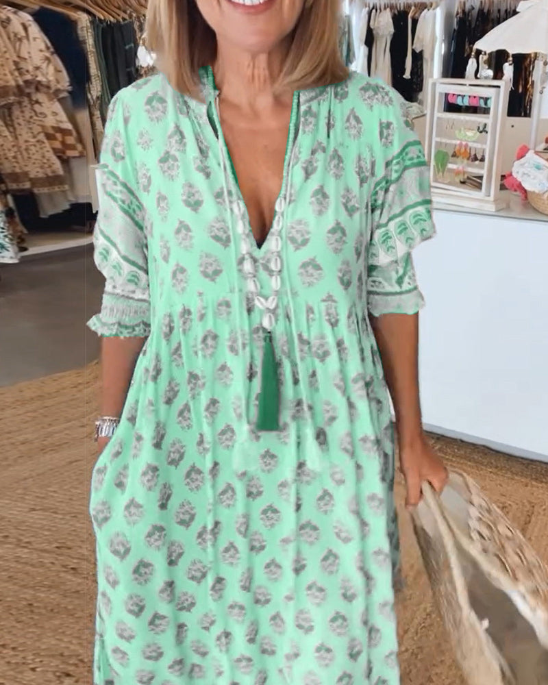 Elegantes Sommerkleid für Damen aus leichtem Stoff – Ideal für jeden Anlass 5