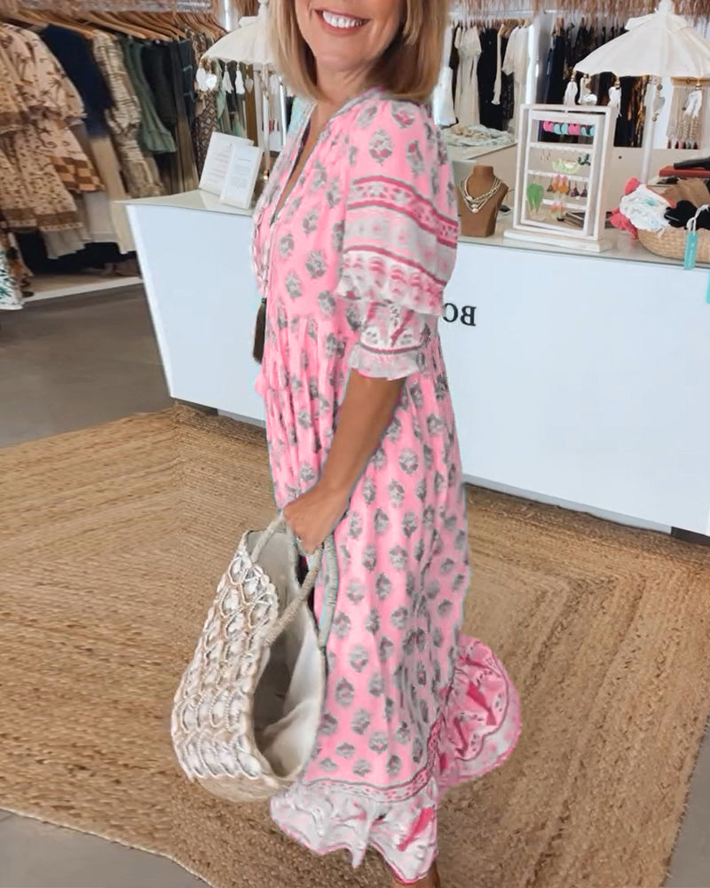 Elegantes Sommerkleid für Damen aus leichtem Stoff – Ideal für jeden Anlass 6