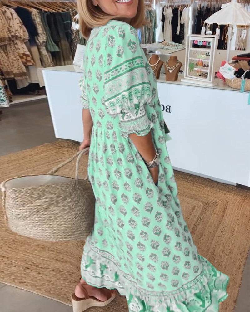 Elegantes Sommerkleid für Damen aus leichtem Stoff – Ideal für jeden Anlass 8