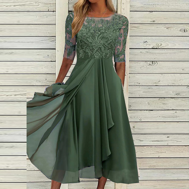 Elegantes Damen Sommerkleid aus leichtem, atmungsaktivem Stoff – Ideal für warme Tage 3