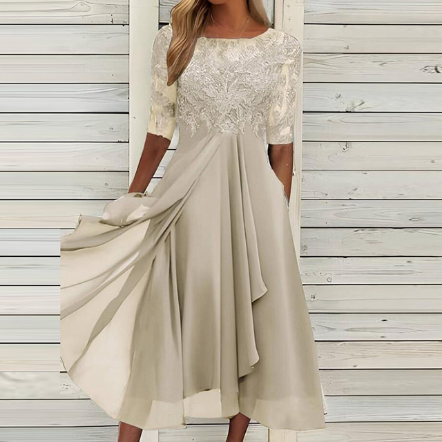 Elegantes Damen Sommerkleid aus leichtem, atmungsaktivem Stoff – Ideal für warme Tage 4