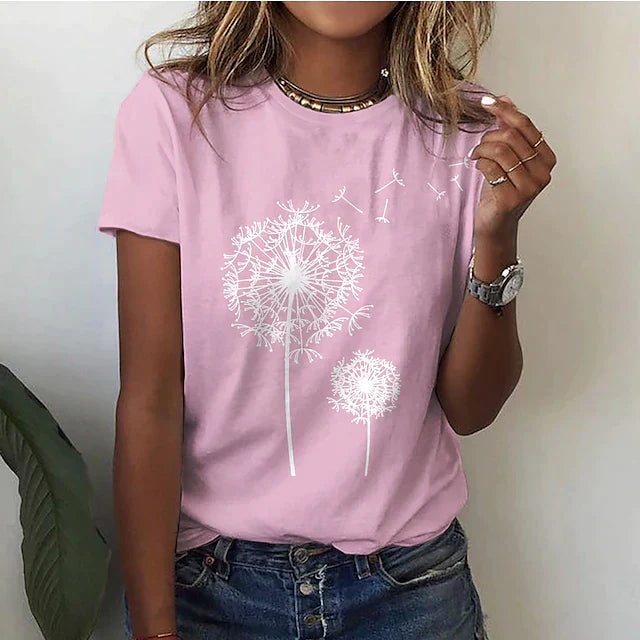 Elegantes Damen T-Shirt aus atmungsaktivem Stoff – Ideal für Sommerabende 3