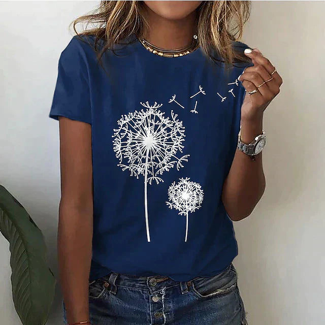 Elegantes Damen T-Shirt aus atmungsaktivem Stoff – Ideal für Sommerabende 4