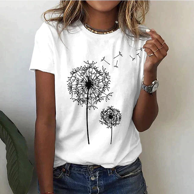 Elegantes Damen T-Shirt aus atmungsaktivem Stoff – Ideal für Sommerabende 5